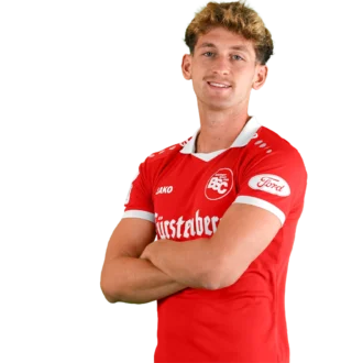 Porträtfoto von Holger Bux im Trikot des Bahlinger SC