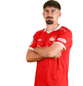 Porträtfoto von Karim El Abed im Trikot des Bahlinger SC