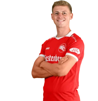 Porträtfoto von Marco Bauer im Trikot des Bahlinger SC