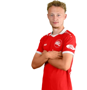 Porträtfoto von Rico Wuttke im Trikot des Bahlinger SC