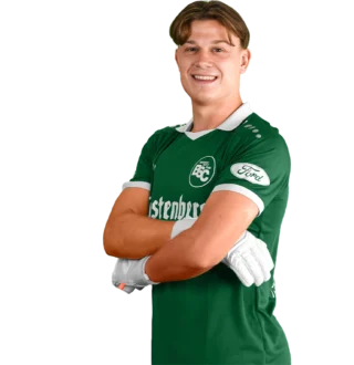 Porträtfoto von Ron Schweizer im Trikot des Bahlinger SC