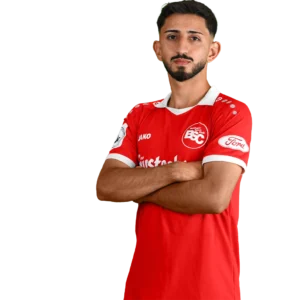 Porträtfoto von Samet Yilmaz im Trikot des Bahlinger SC