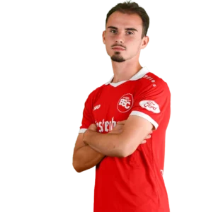 Porträtfoto von Vasco Walz im Trikot des Bahlinger SC