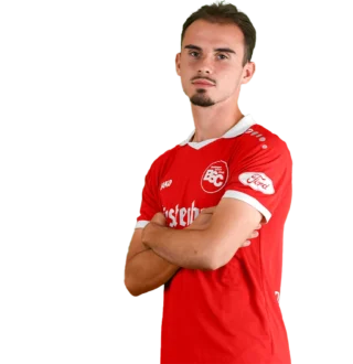 Porträtfoto von Vasco Walz im Trikot des Bahlinger SC