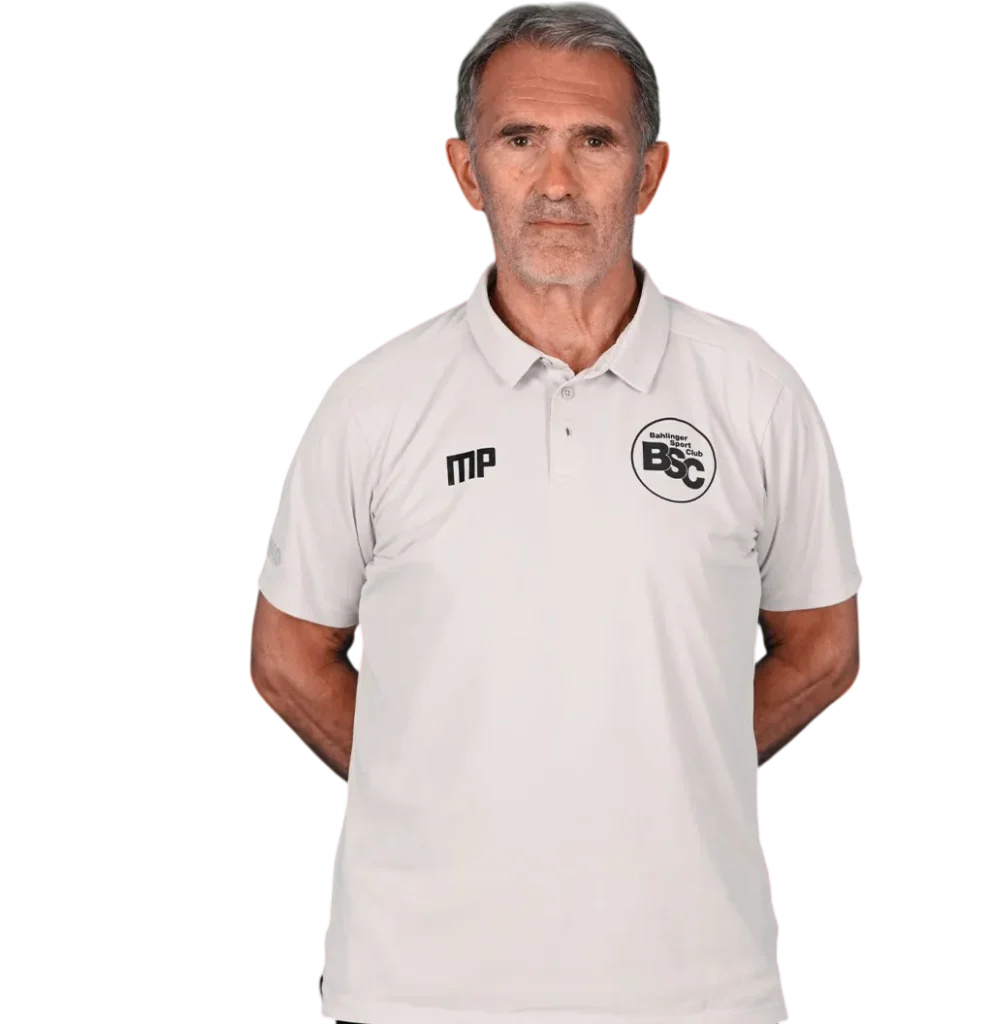 Portraitfoto von Milorad Pilipovic im Polo des Bahlinger SC