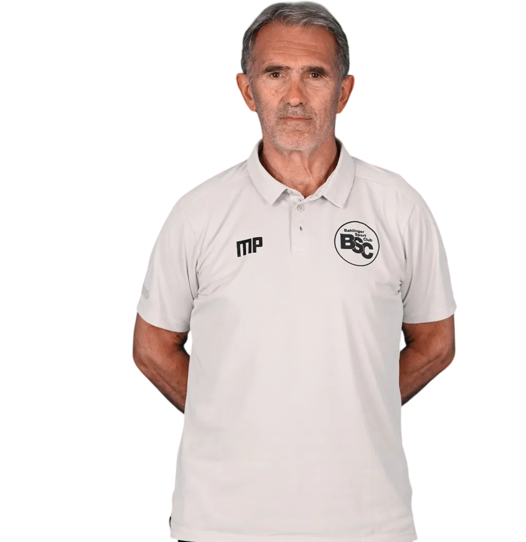 Portraitfoto von Milorad Pilipovic im Polo des Bahlinger SC