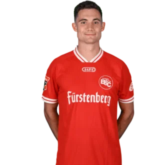 Portraitfoto von Rico Wehrle im Trikot des Bahlinger SC