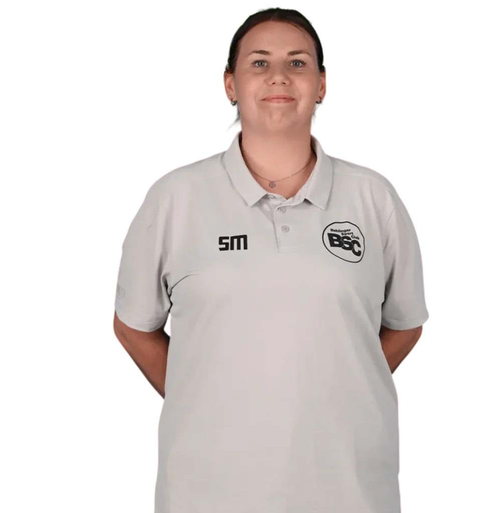 Portraitfoto von Svenja Müller im Polo des Bahlinger SC